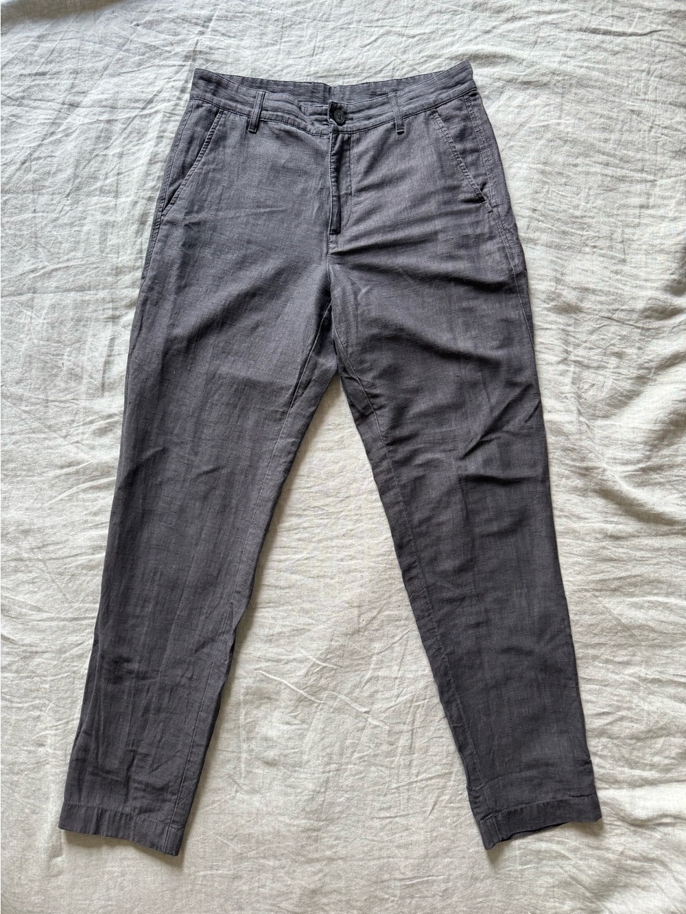 Outlier Injected Linen Pants - Black - 30
